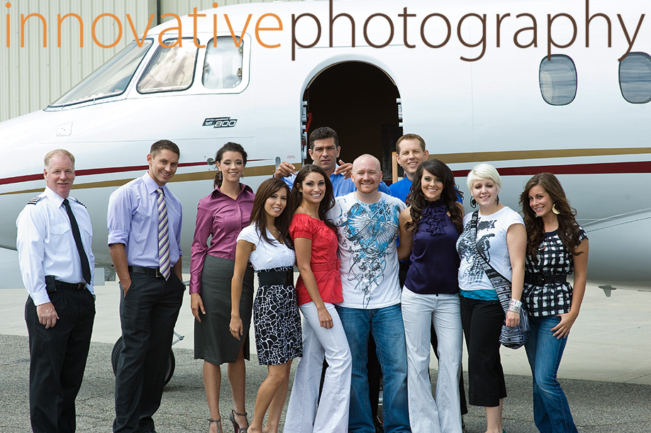 Stock photo shoot crew